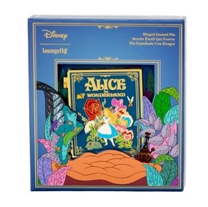 Disney Loungefly Alice in Wonderland Limited Edition Book Pin